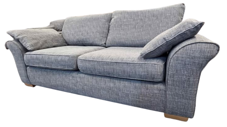 Next Garda Sofa Four Seater in Mid-Grey