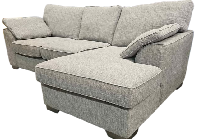 Next Stamford Chaise Sofa in Midgrey