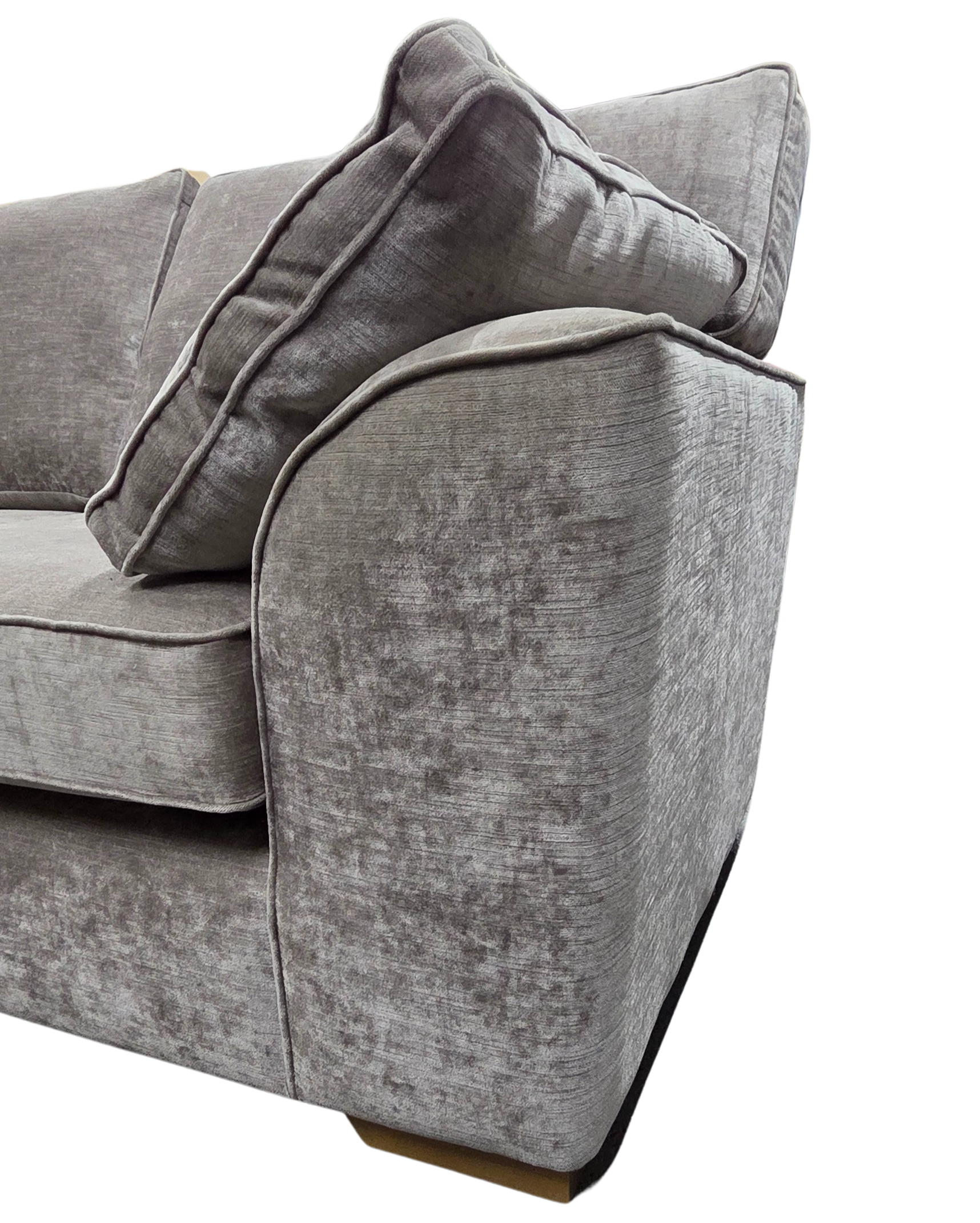 Next Stamford Medium Sofa in Antique Velvet in Mink