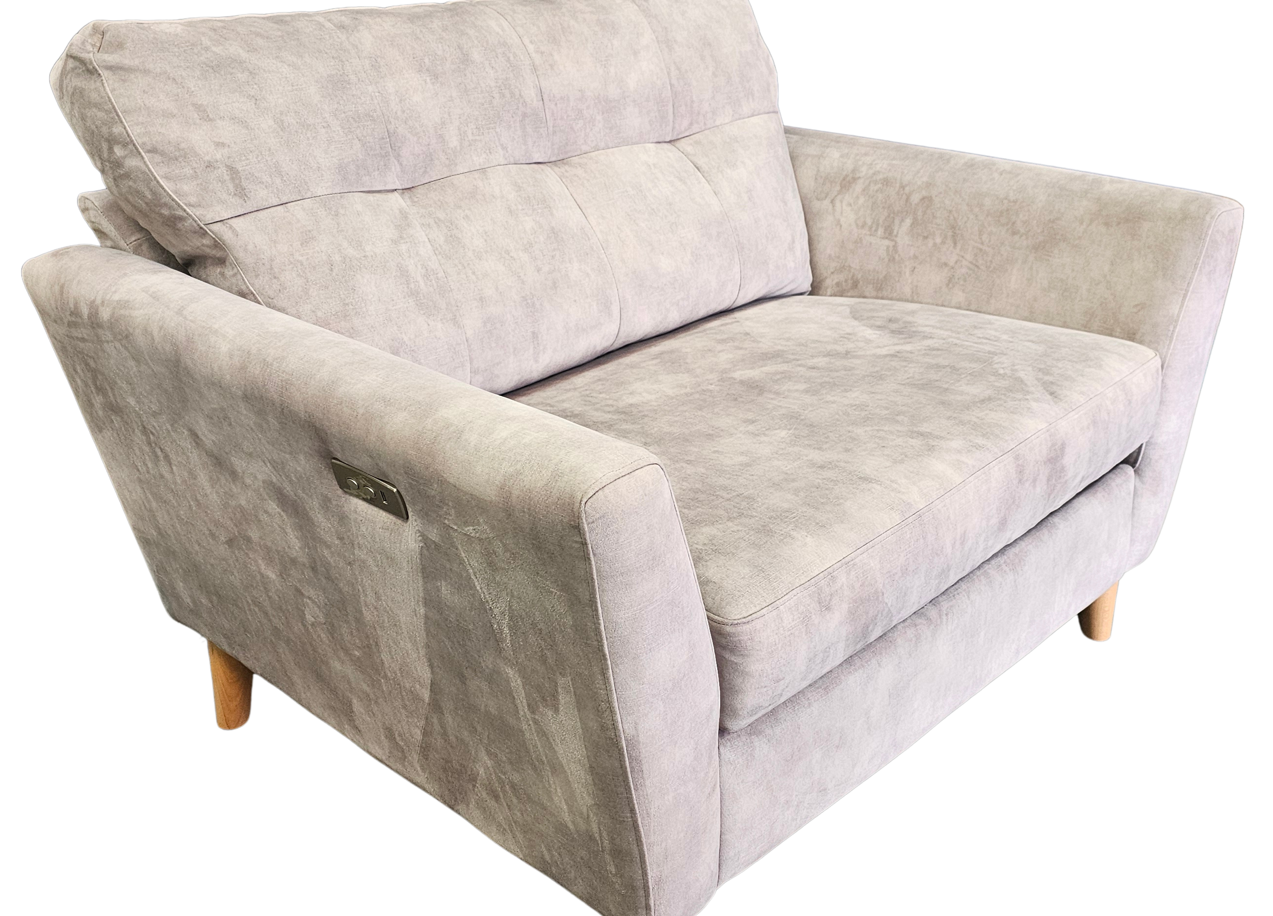 DFS Studio Velvet Motion Cuddle in Silver
