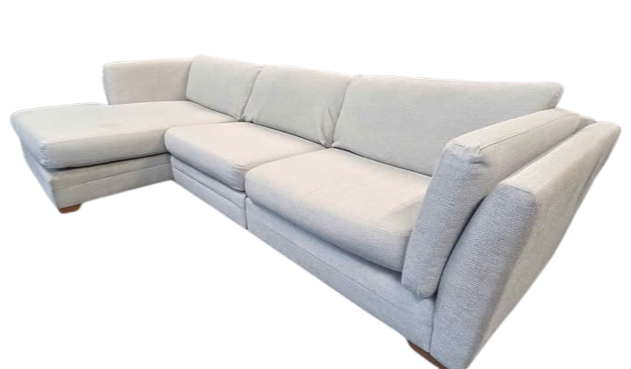 DFS ADA/Longbeach Large Neutral Corner Sofa