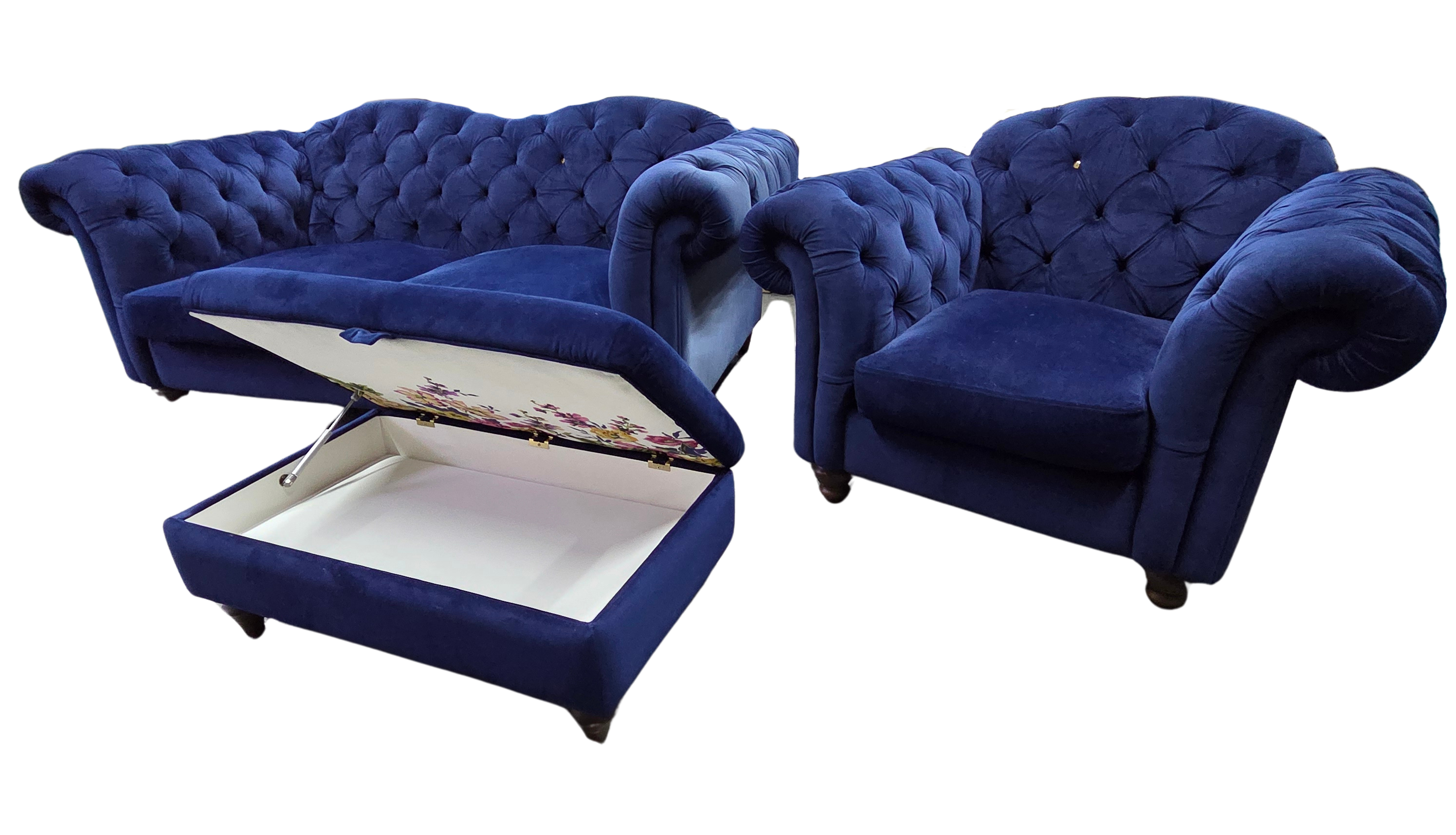 DFS Joules Windsor Two Seater in Blue