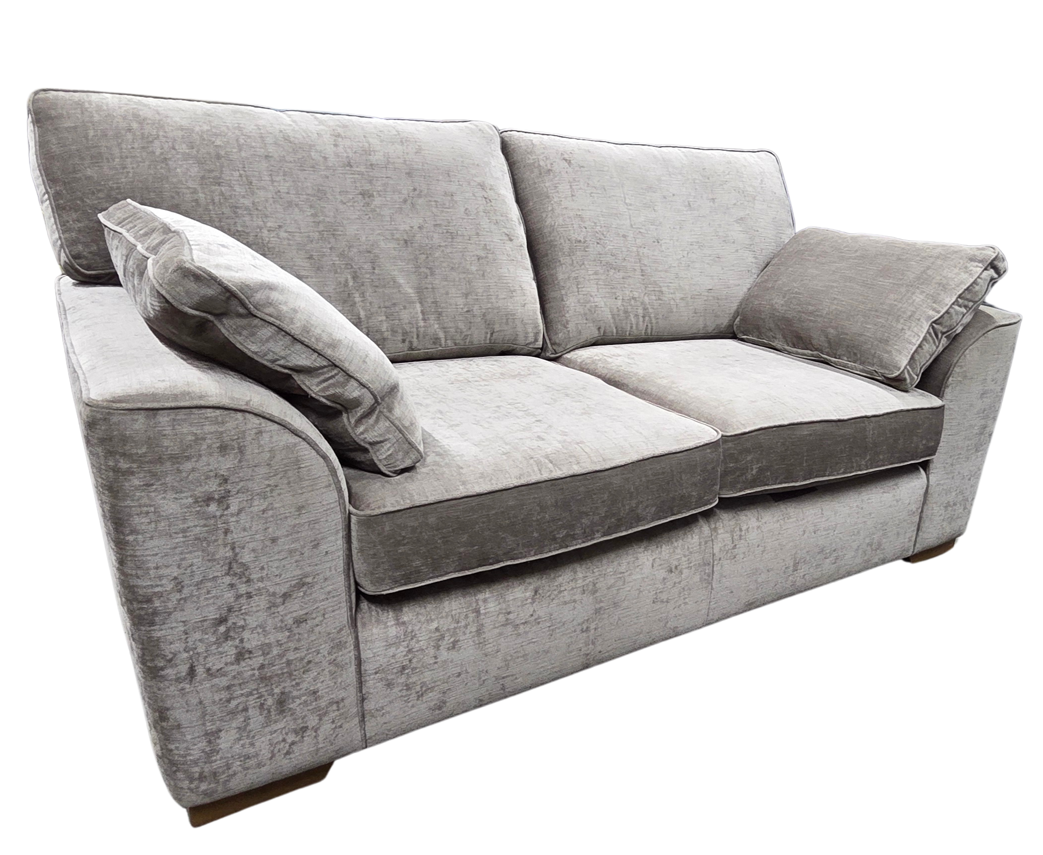 Next Stamford Medium Sofa in Antique Velvet in Mink