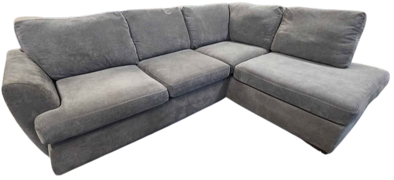 DFS Orka Grey Corner Sofa