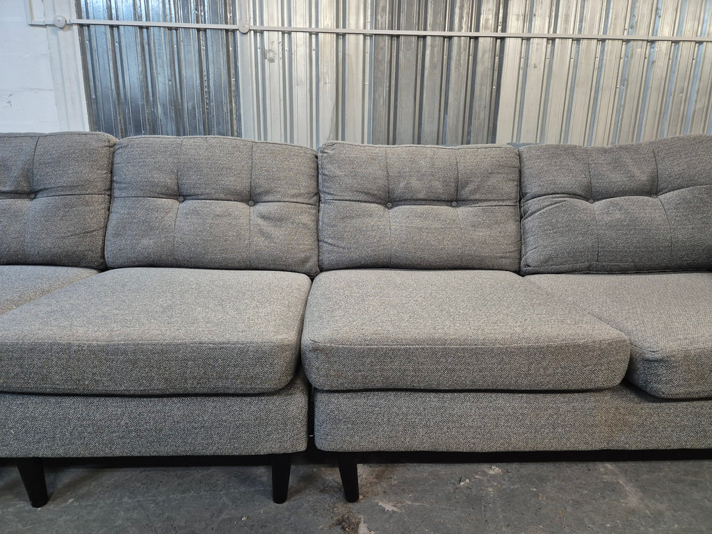 Grey DFS Large Modular French Connection Sofa