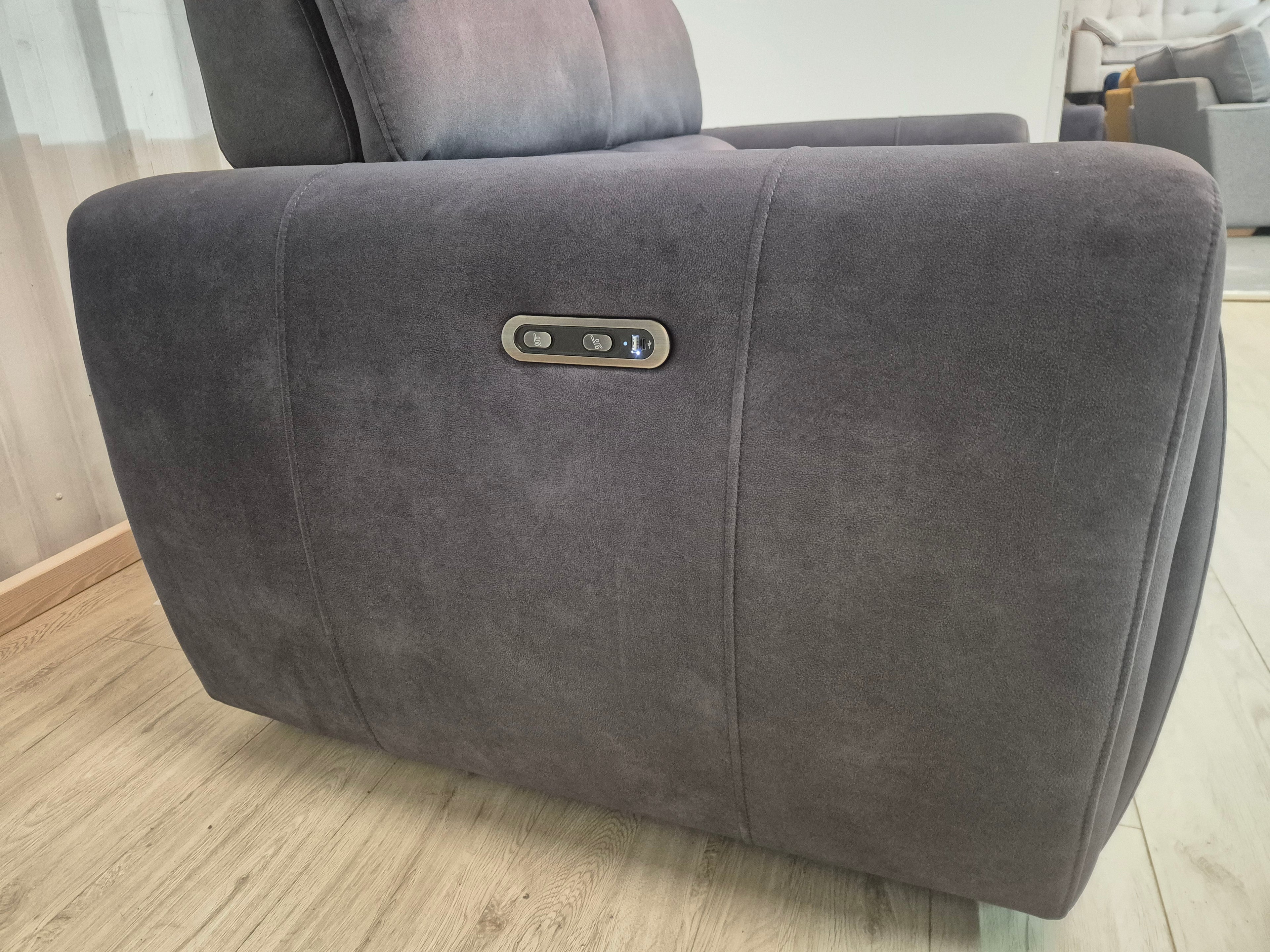 Oakfurnitureland Arabella 2 Seater Electric Recliner
