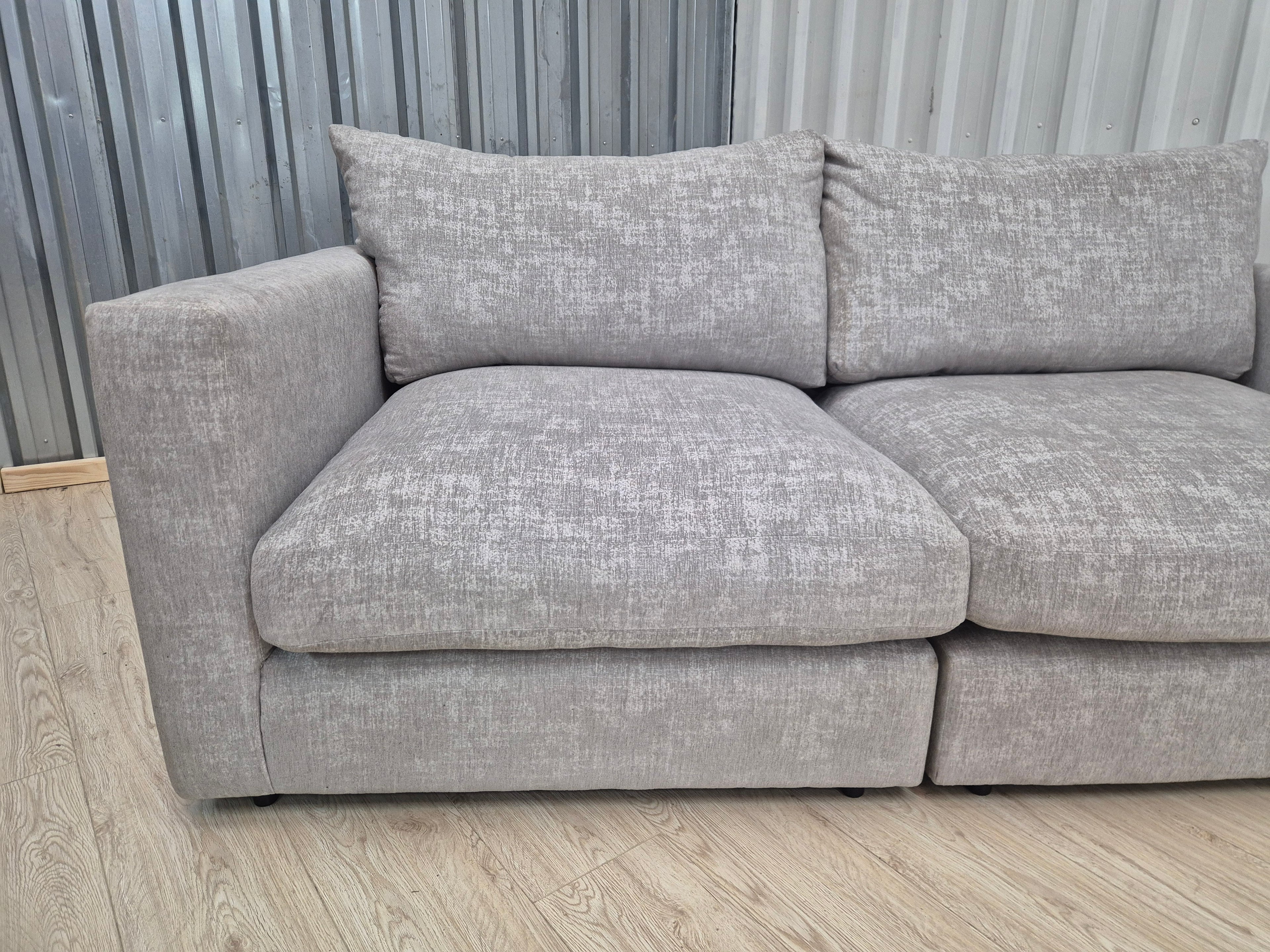 Oak Furniture Land Malvern Silver 2 Seater