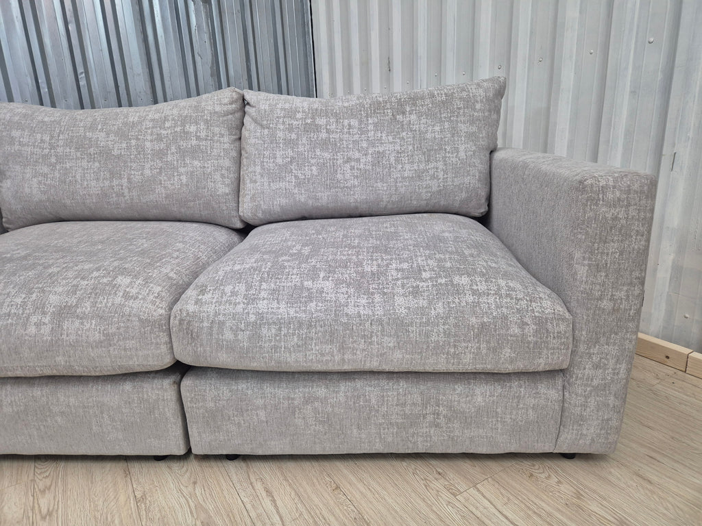 Oak Furniture Land Malvern Silver 2 Seater