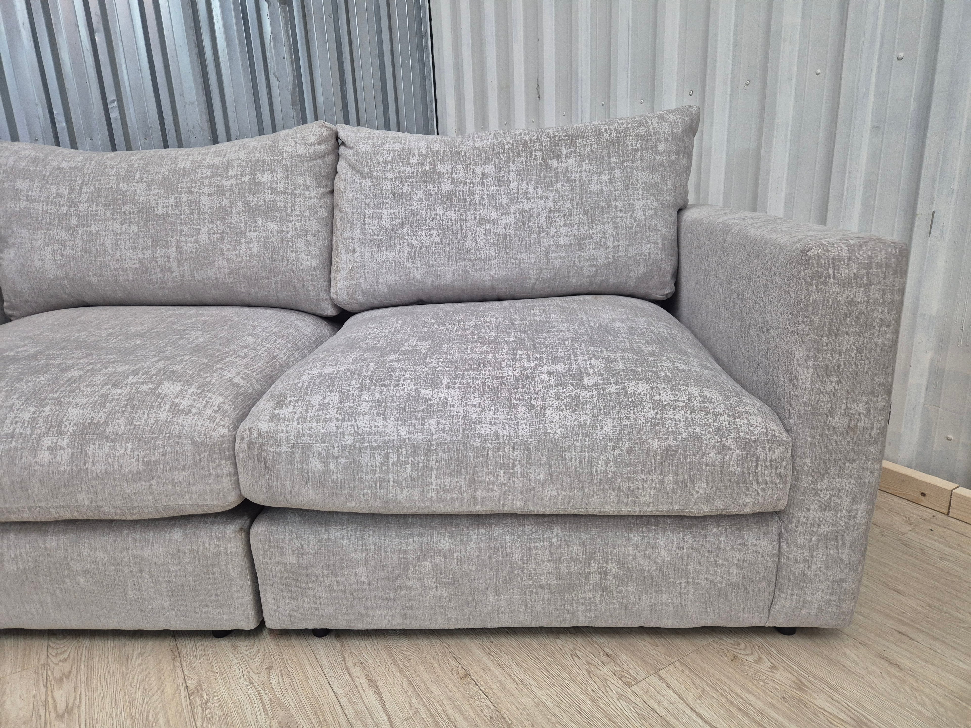 Oak Furniture Land Malvern Silver 2 Seater