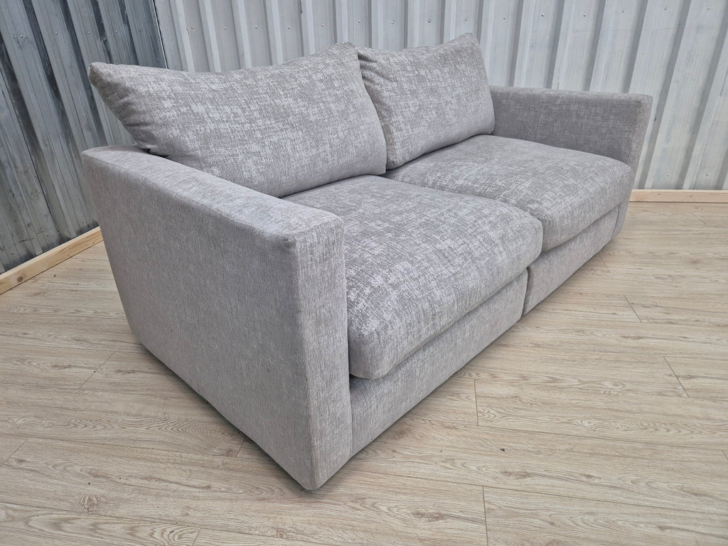 Oak Furniture Land Malvern Silver 2 Seater