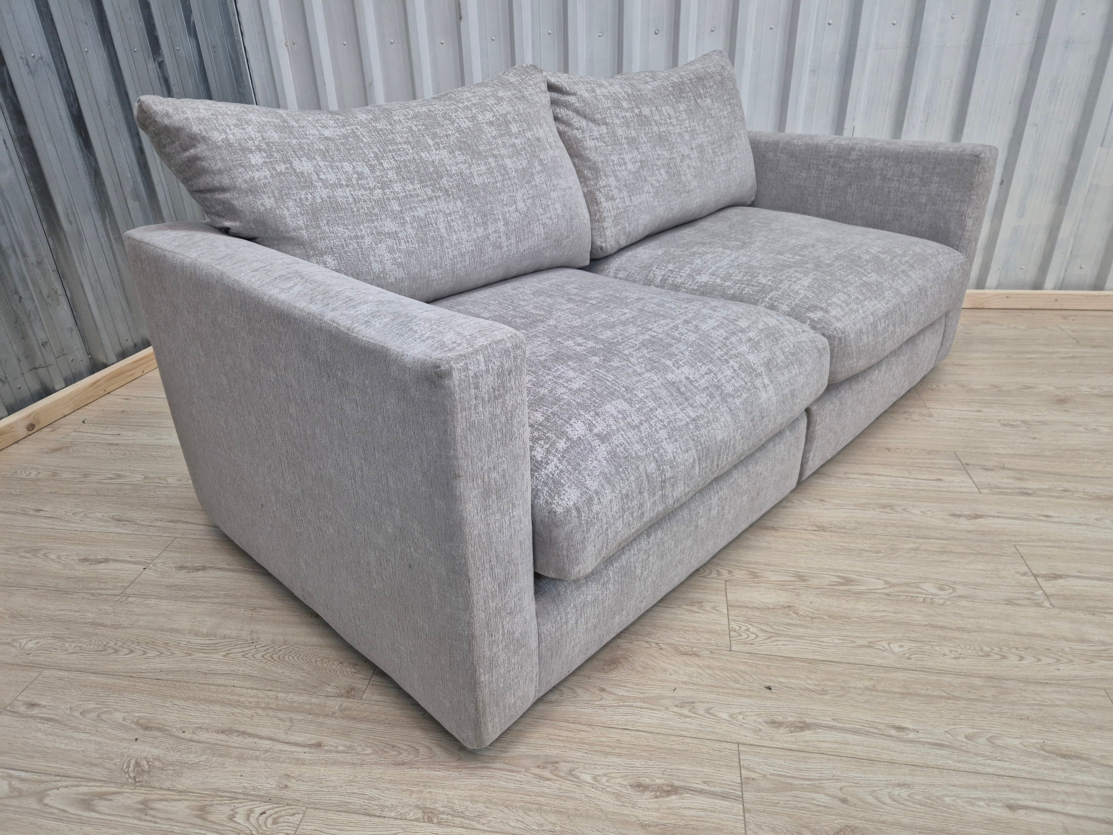 Oak Furniture Land Malvern Silver 2 Seater