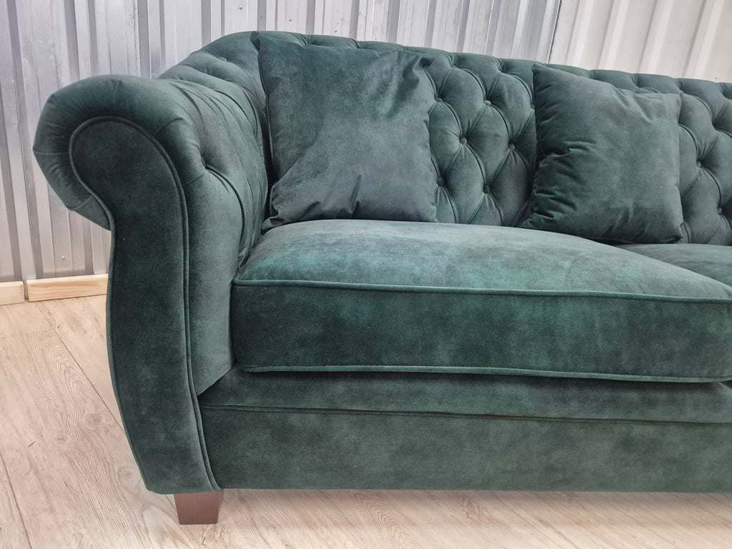 Eva Green Chesterfield 3 Seater Sofa