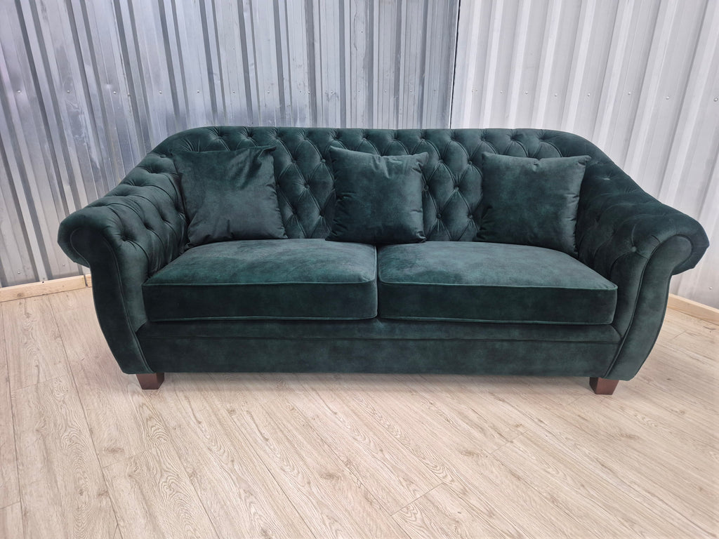 Eva Green Chesterfield 3 Seater Sofa