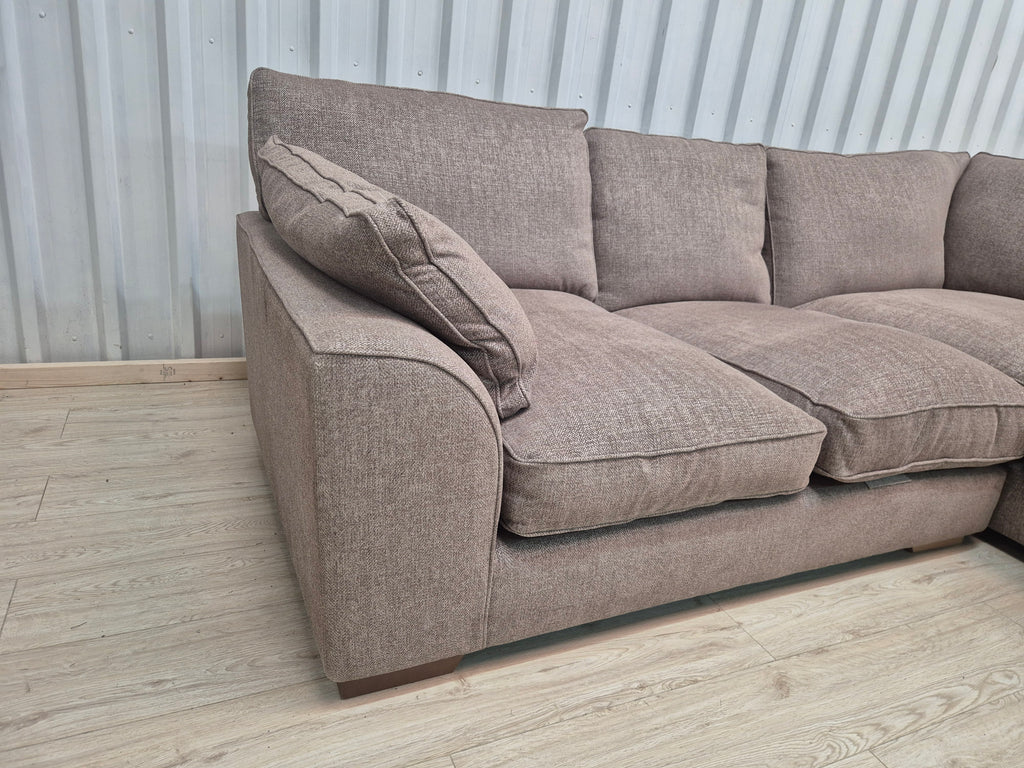 Next Stamford Grand Relaxed Medium Mid Natural Corner Chaise