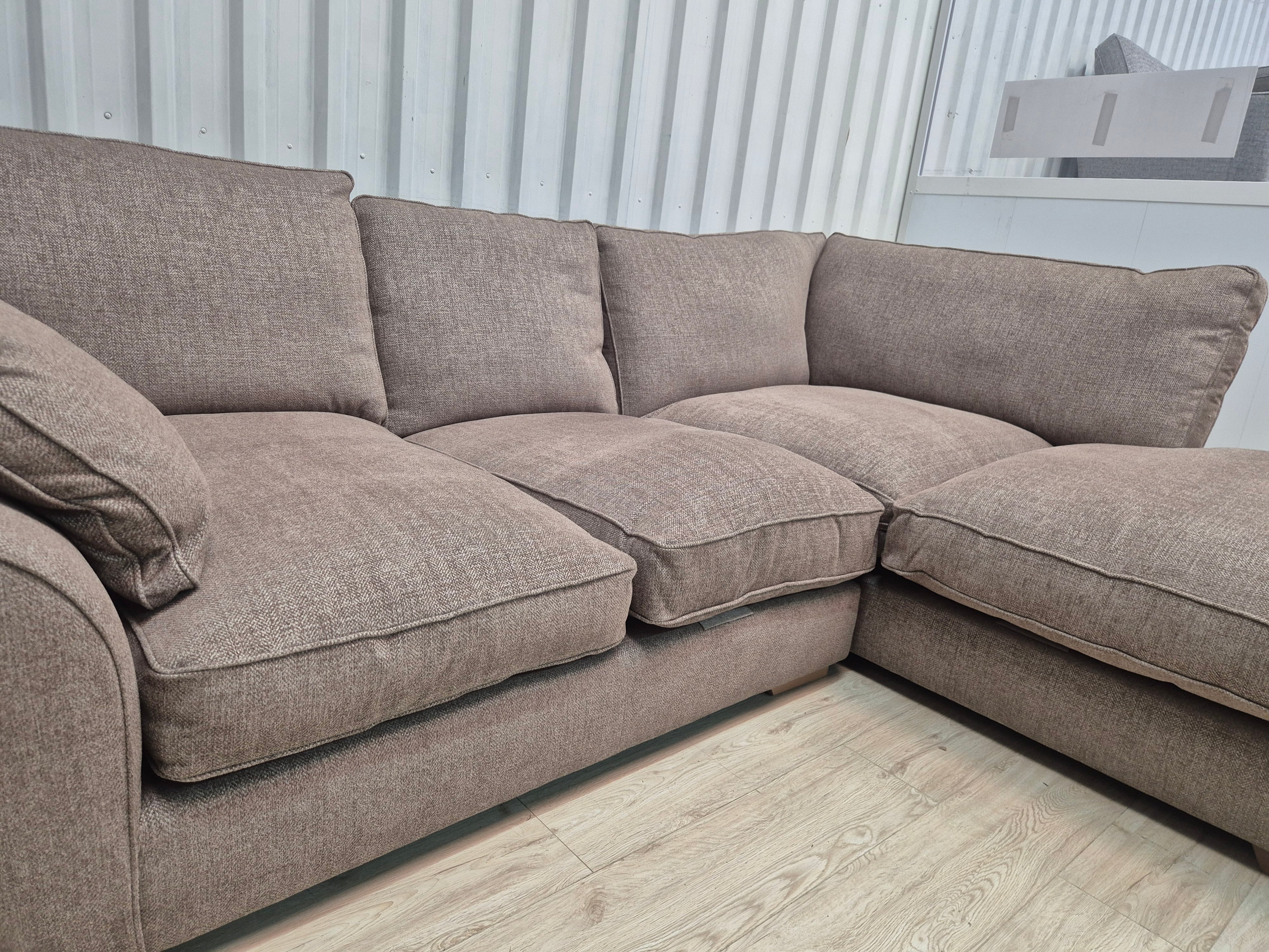 Next Stamford Grand Relaxed Medium Mid Natural Corner Chaise