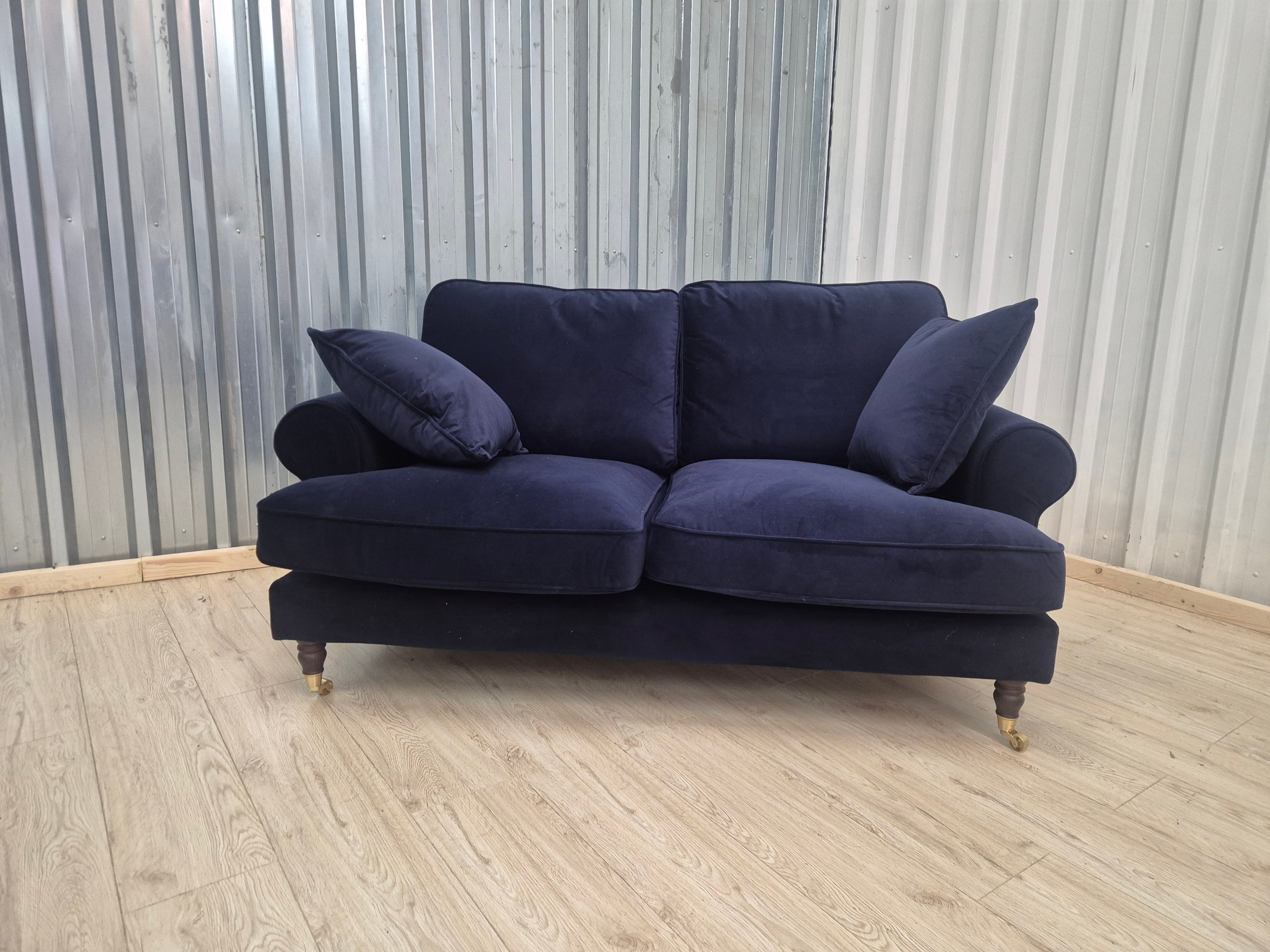 Blue Velvet 2 seater