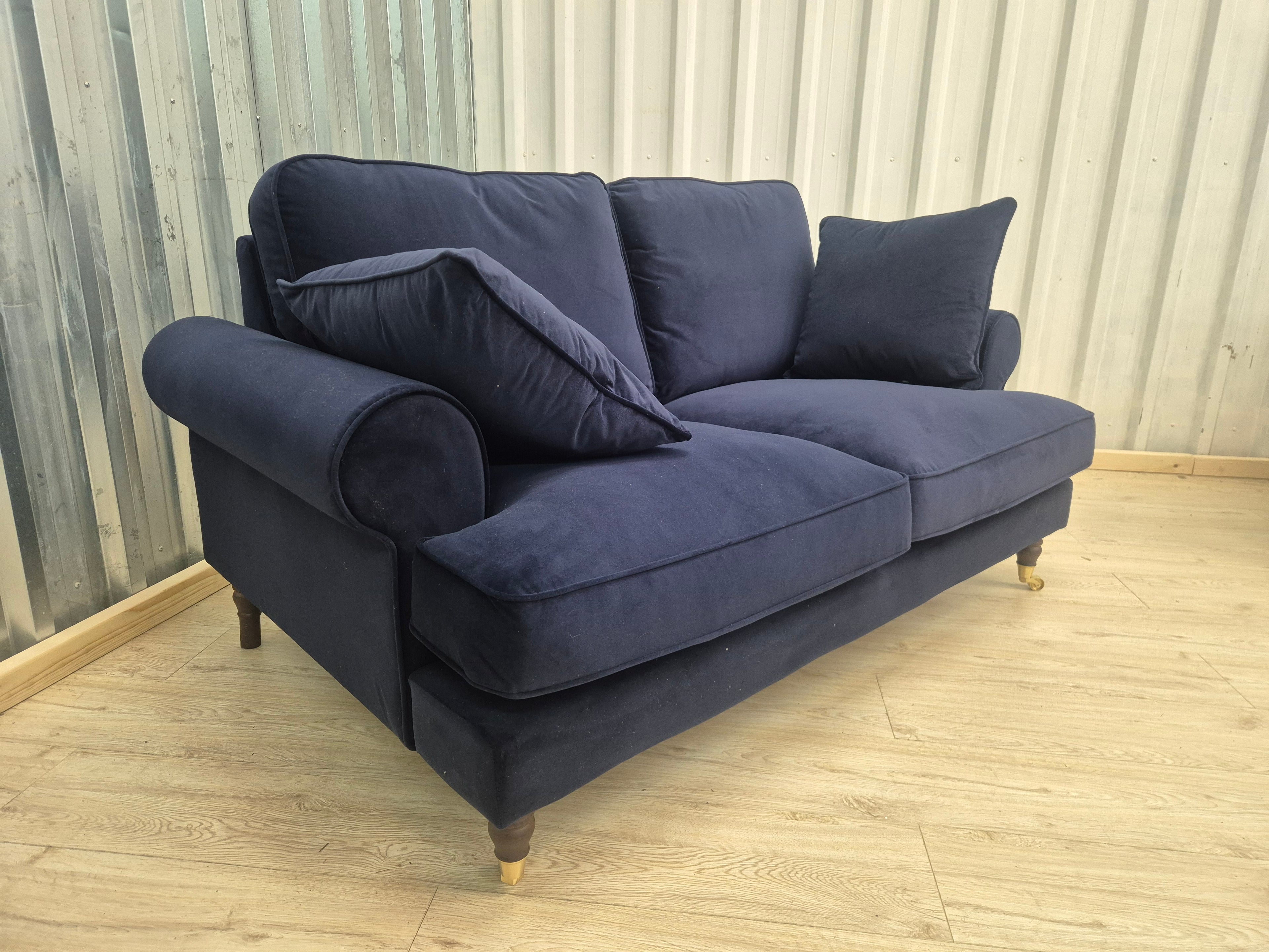 Blue Velvet 2 seater