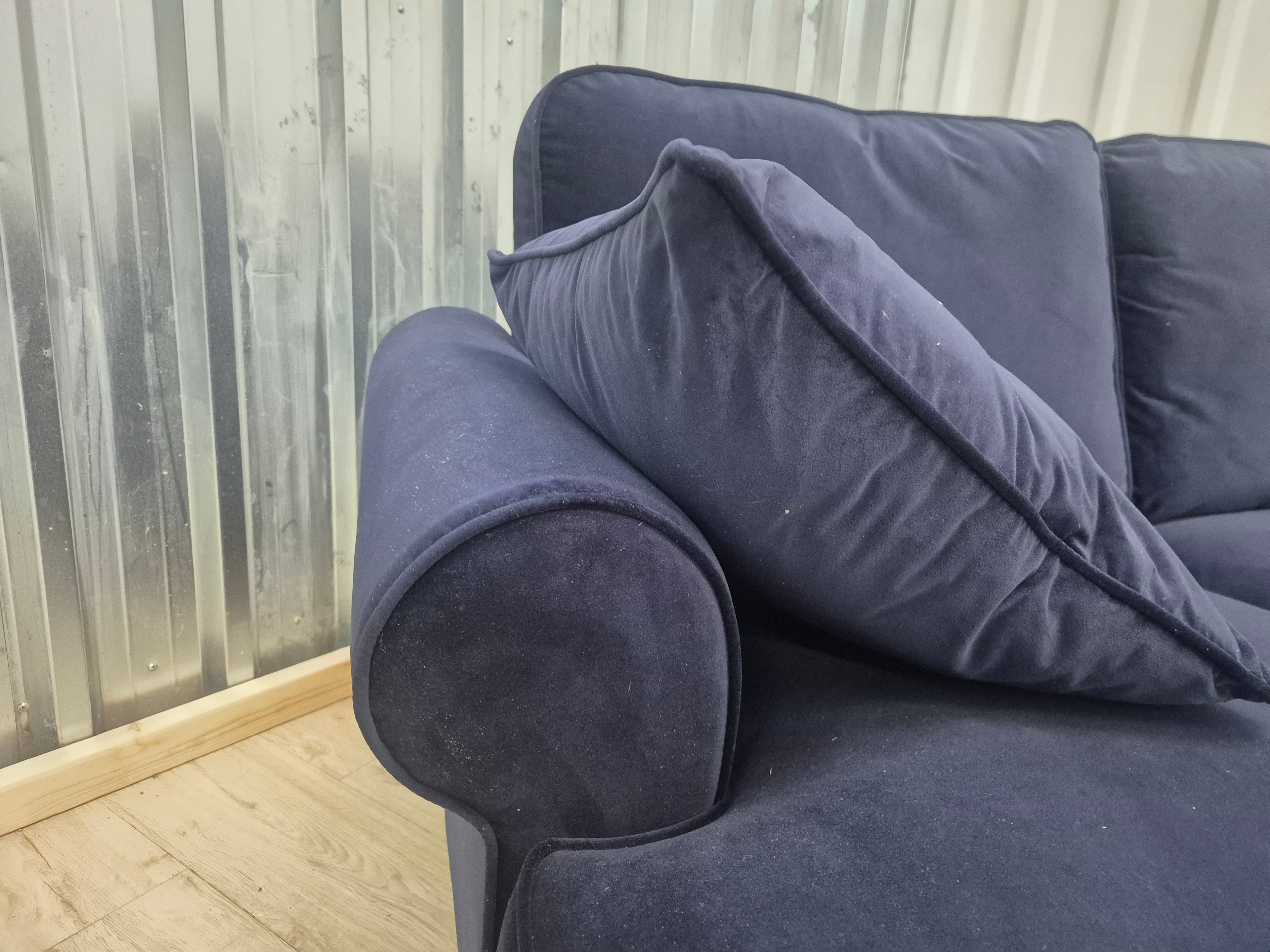 Blue Velvet 2 seater