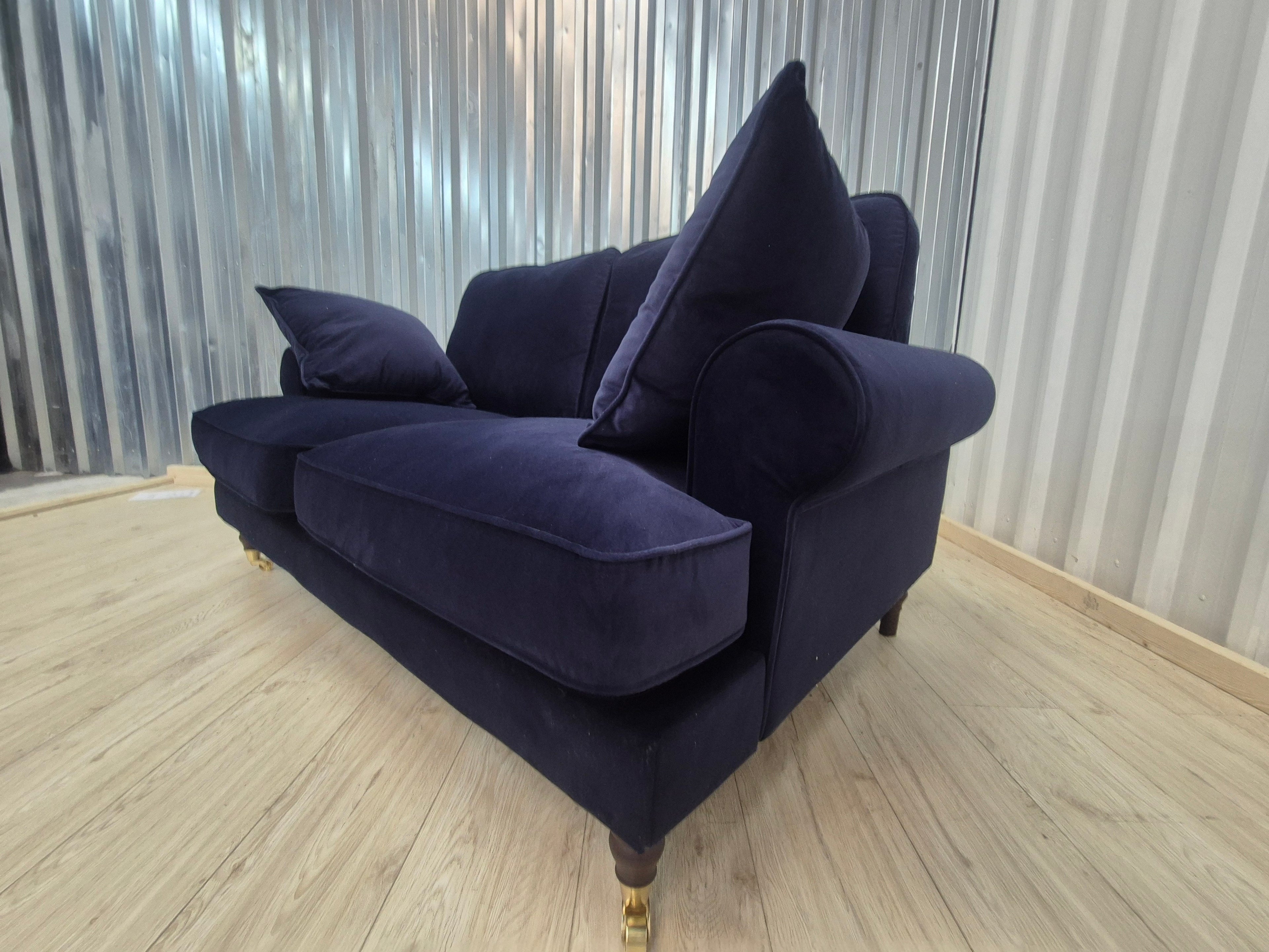 Blue Velvet 2 seater
