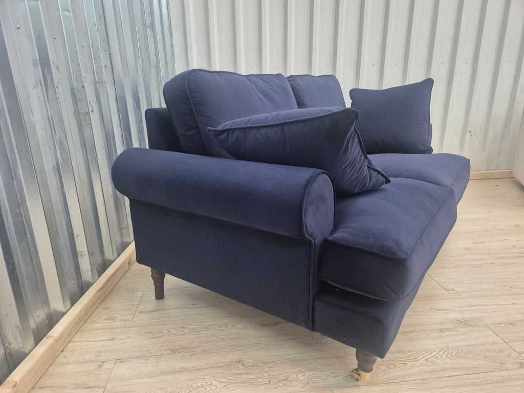 Blue Velvet 2 seater