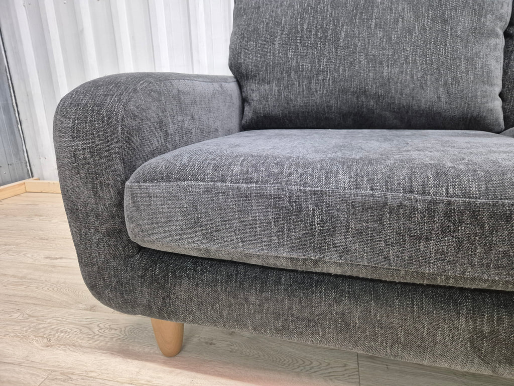 Next Camden Charcoal Small 3 Seater Sofa