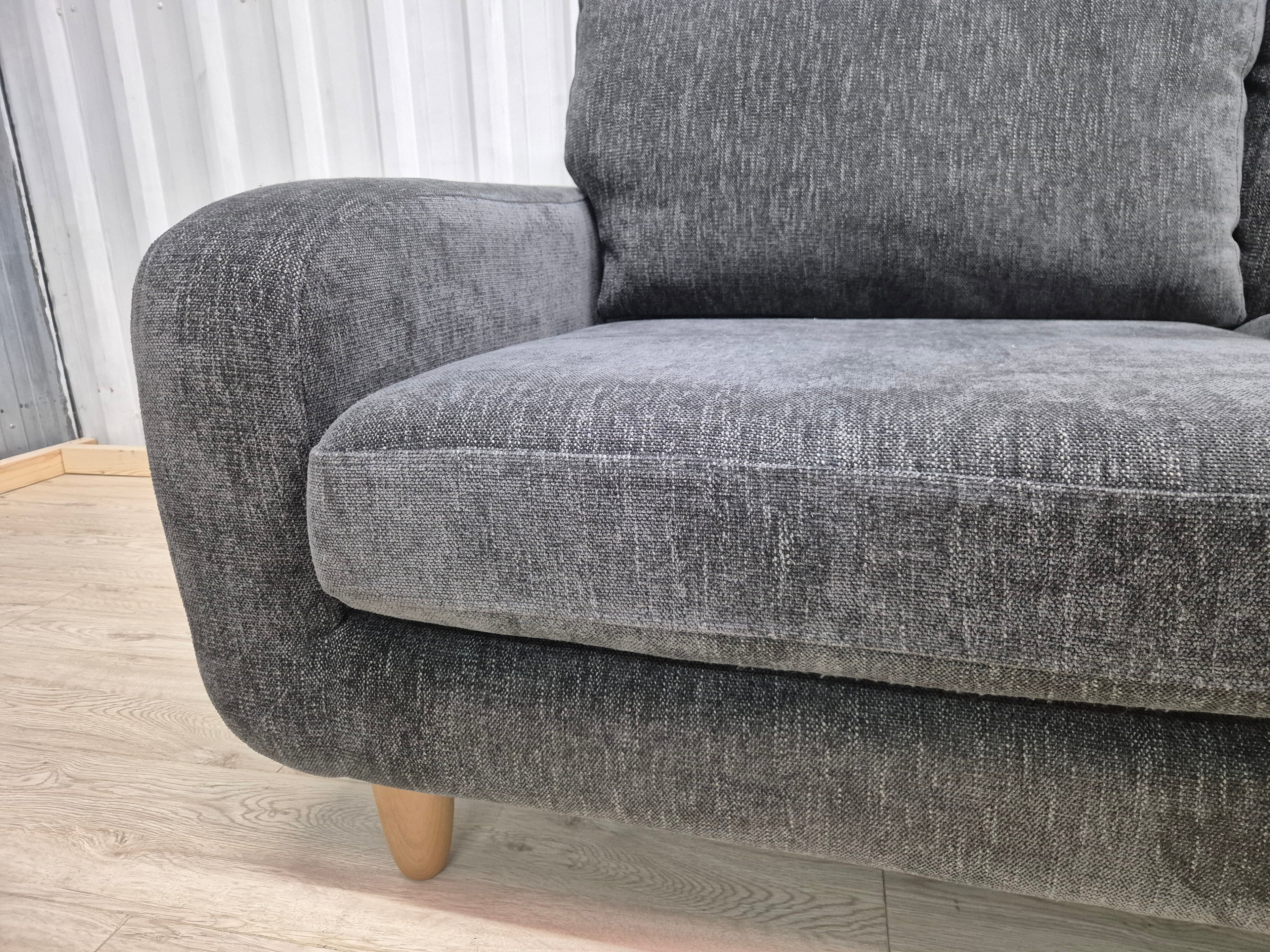Next Camden Charcoal Small 3 Seater Sofa