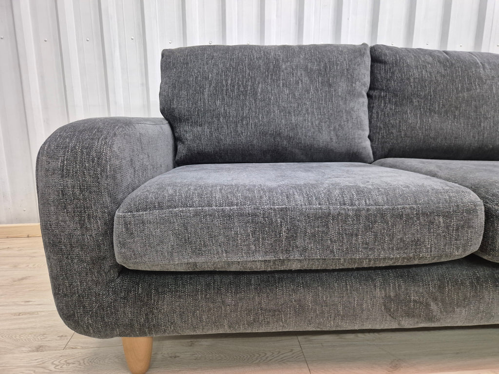 Next Camden Charcoal Small 3 Seater Sofa