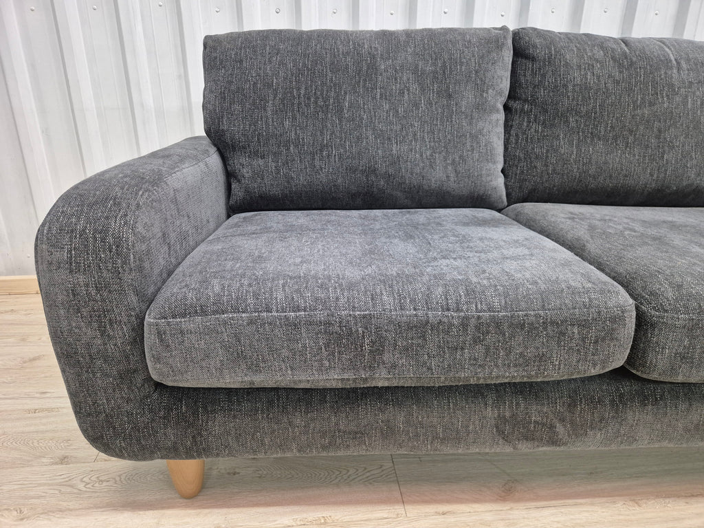 Next Camden Charcoal Small 3 Seater Sofa