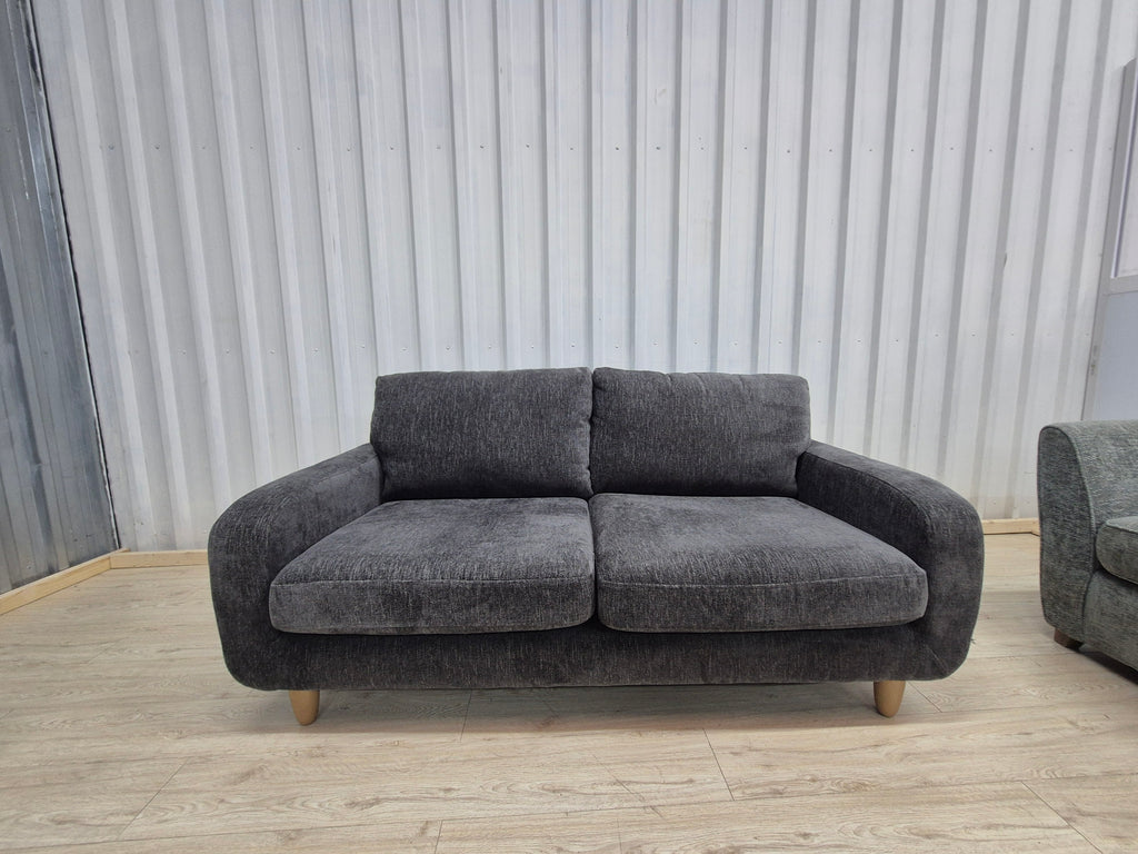 Next Camden Charcoal Small 3 Seater Sofa