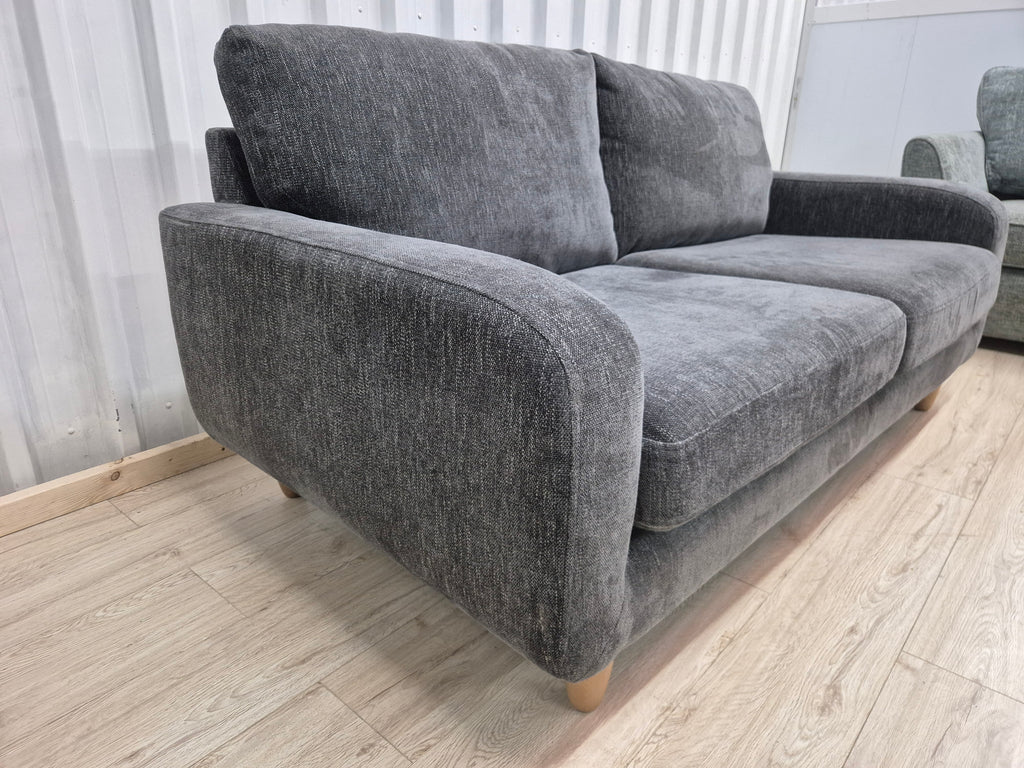 Next Camden Charcoal Small 3 Seater Sofa