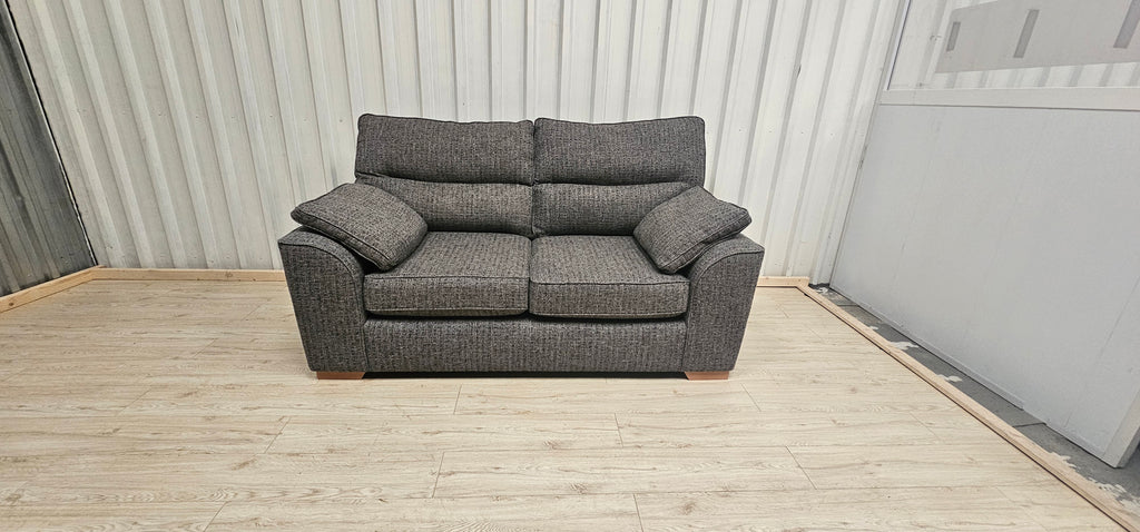 NEXT Stamford High Back Chunky Boucle Dark Grey