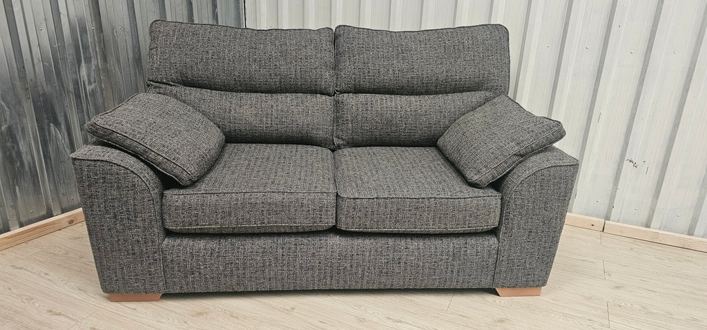 NEXT Stamford High Back Chunky Boucle Dark Grey
