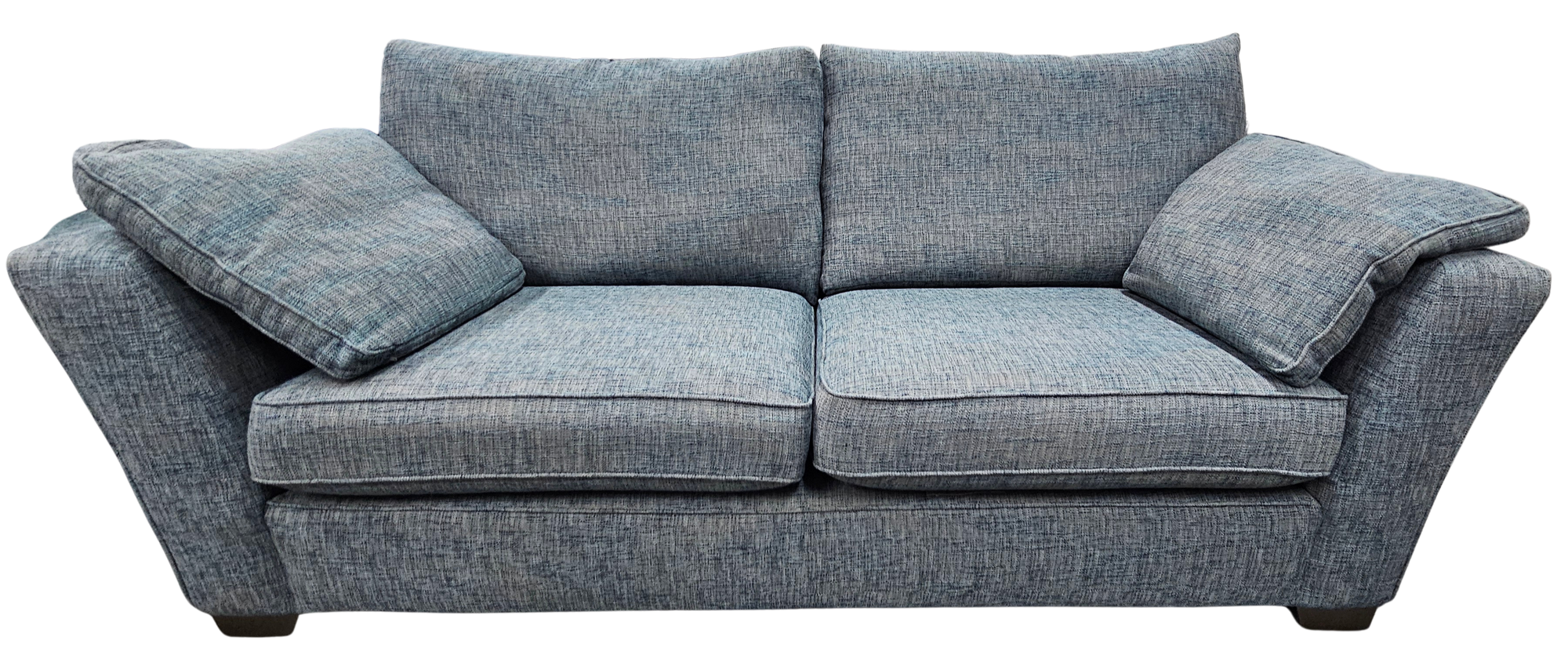 Next Dark Teal/Grey Medium + Large Sofas (Heath Range) - Boucle Weave