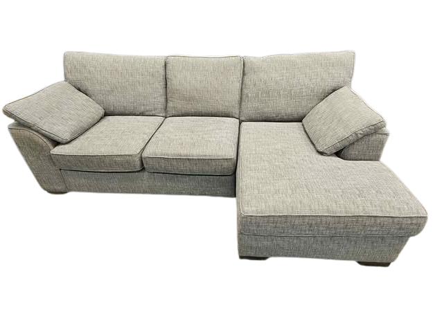 Next Stamford Chaise Sofa in Midgrey