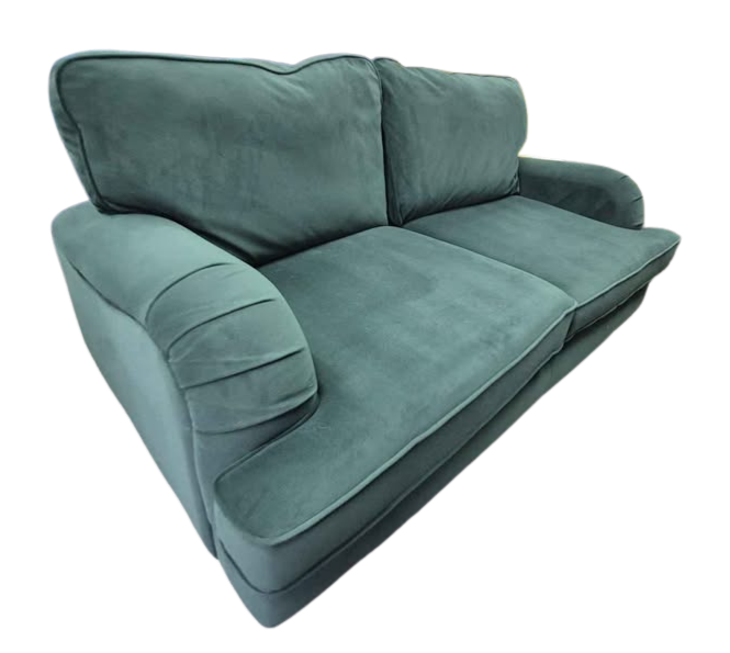 Next Lilly Green Velvet  Sofa