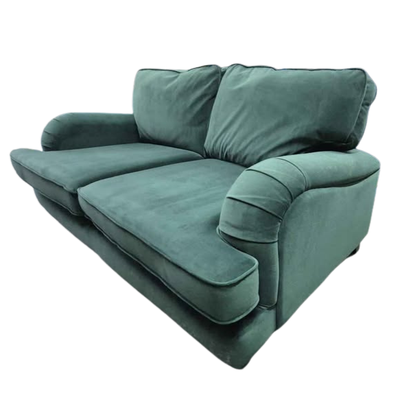 Next Lilly Green Velvet  Sofa