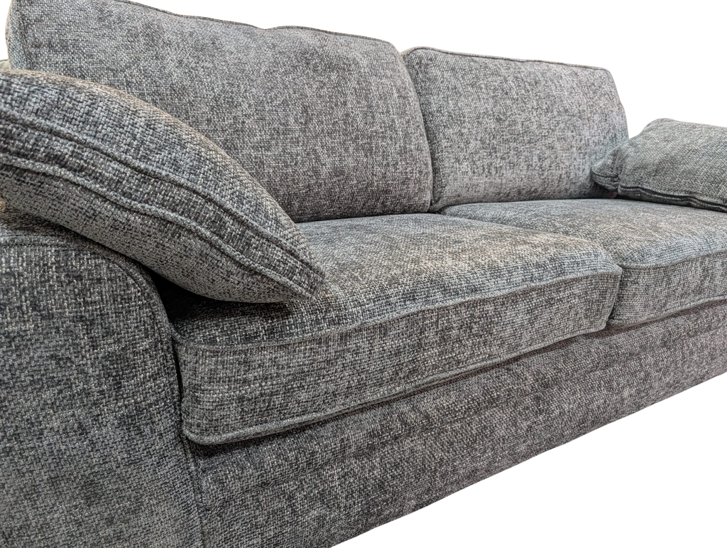 Oak Furniture Land Melbourne Slate Enzo 4 Seater