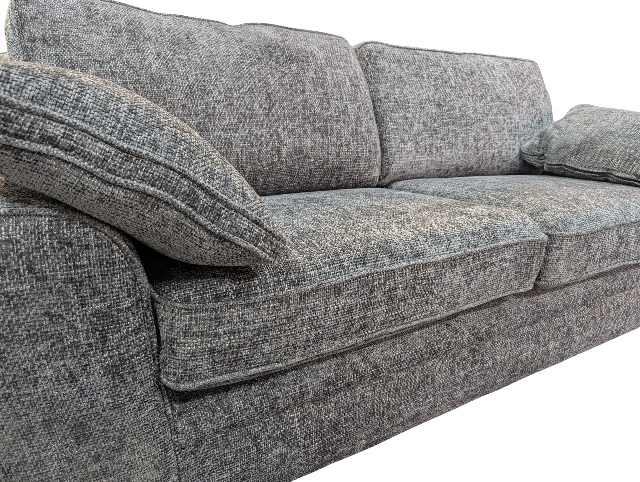 Oak Furniture Land Melbourne Slate Enzo 4 Seater