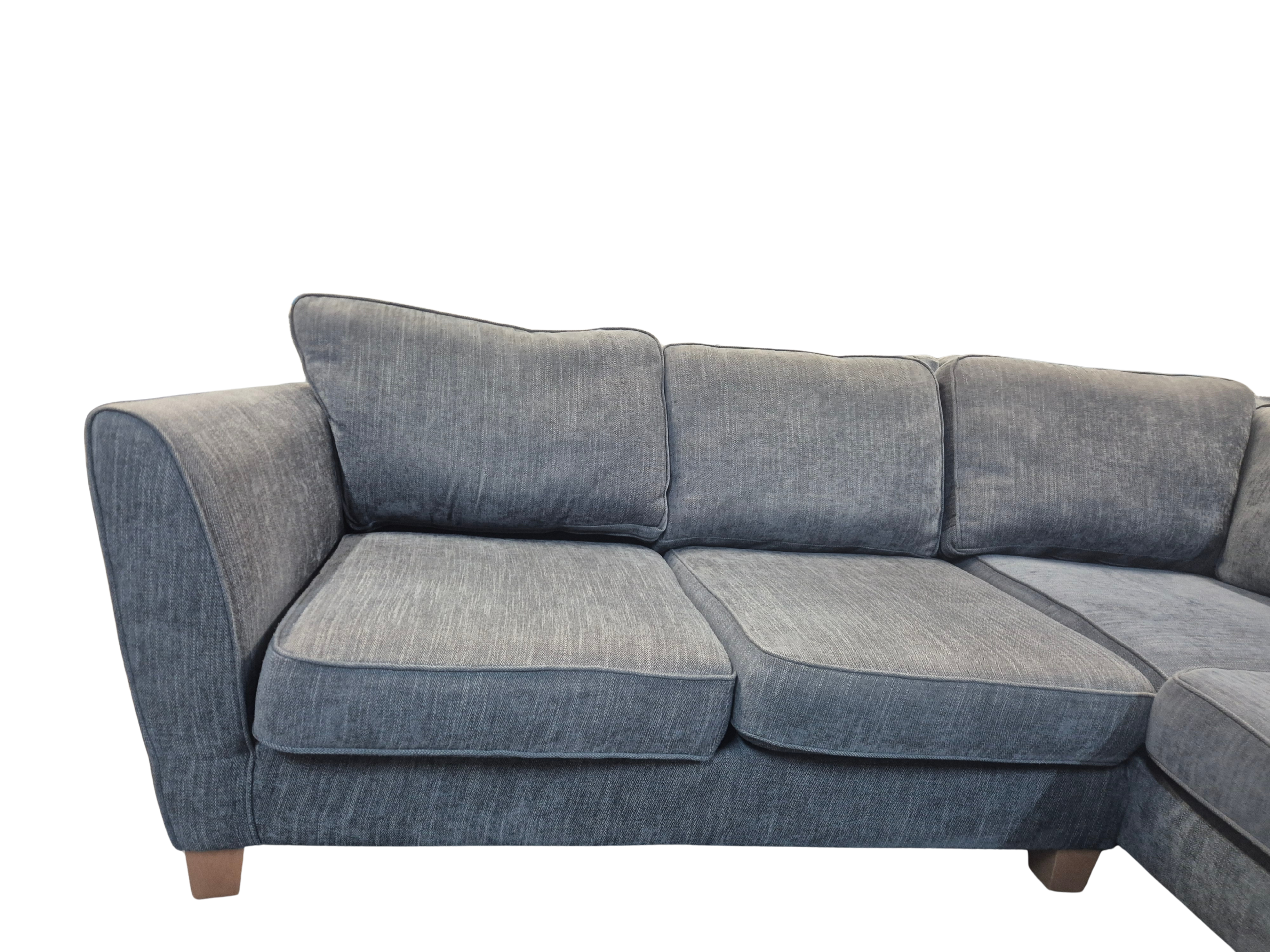Sofology Canterbury Right Hand Facing Grey Corner Sofa
