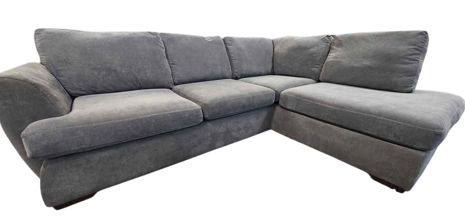 DFS Orka Grey Corner Sofa