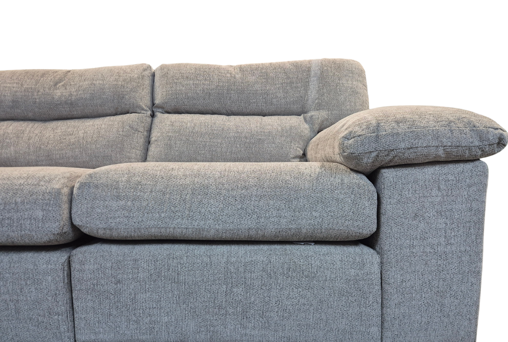 Oak Furniture Land Morgan Santos Silver 2 Seater