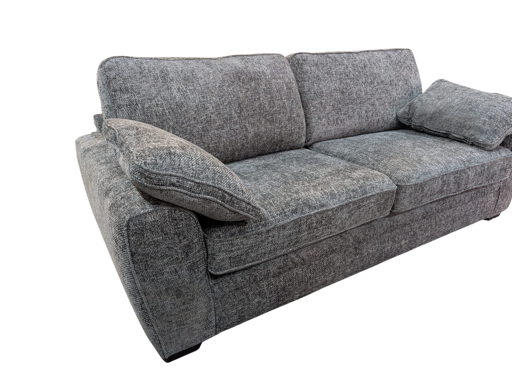 Oak Furniture Land Melbourne Slate Enzo 4 Seater