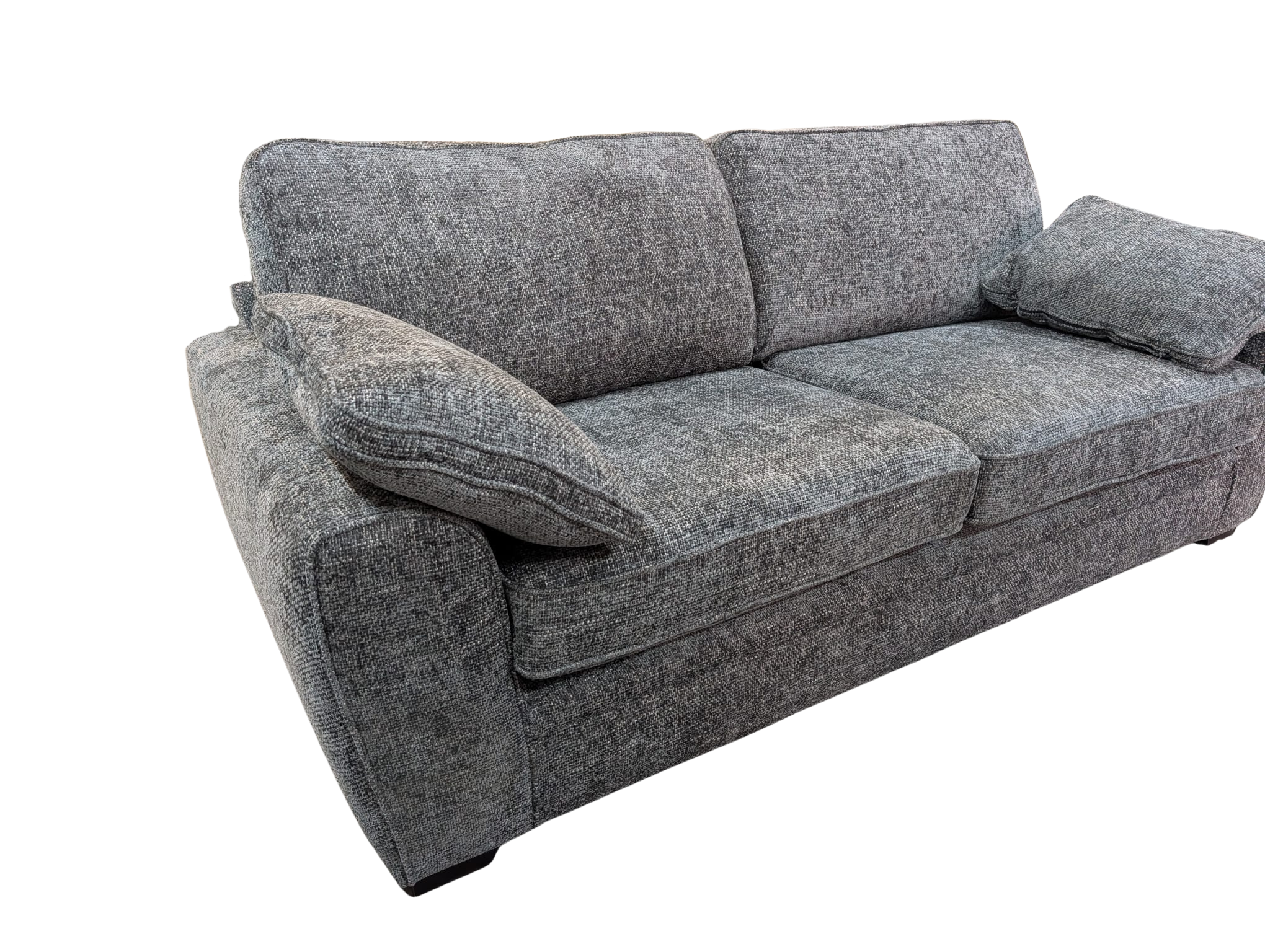 Oak Furniture Land Melbourne Slate Enzo 4 Seater