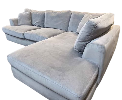 Next Stratus Silver Right-Hand-Facing Corner Sofa