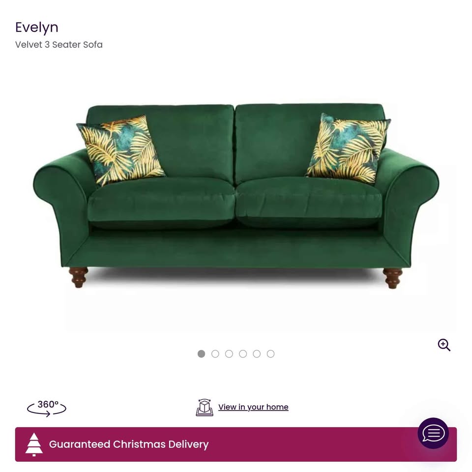 DFS Evelyn Three Seater
