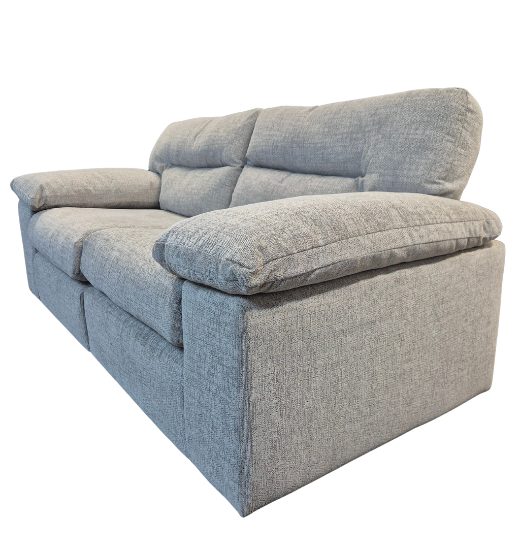 Oak Furniture Land Morgan Santos Silver 2 Seater