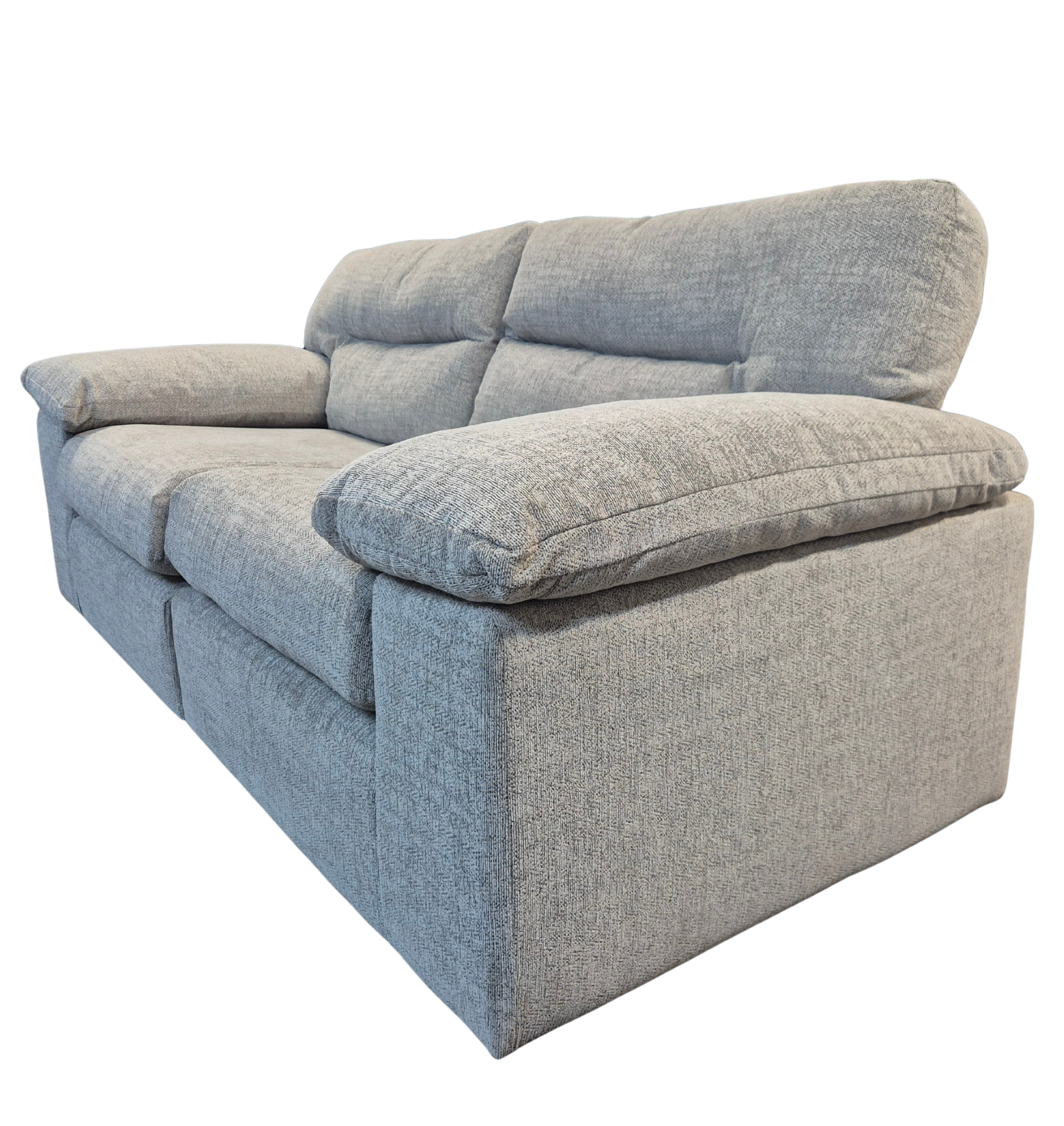 Oak Furniture Land Morgan Santos Silver 2 Seater