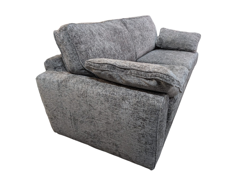 Oak Furniture Land Melbourne Slate Enzo 4 Seater