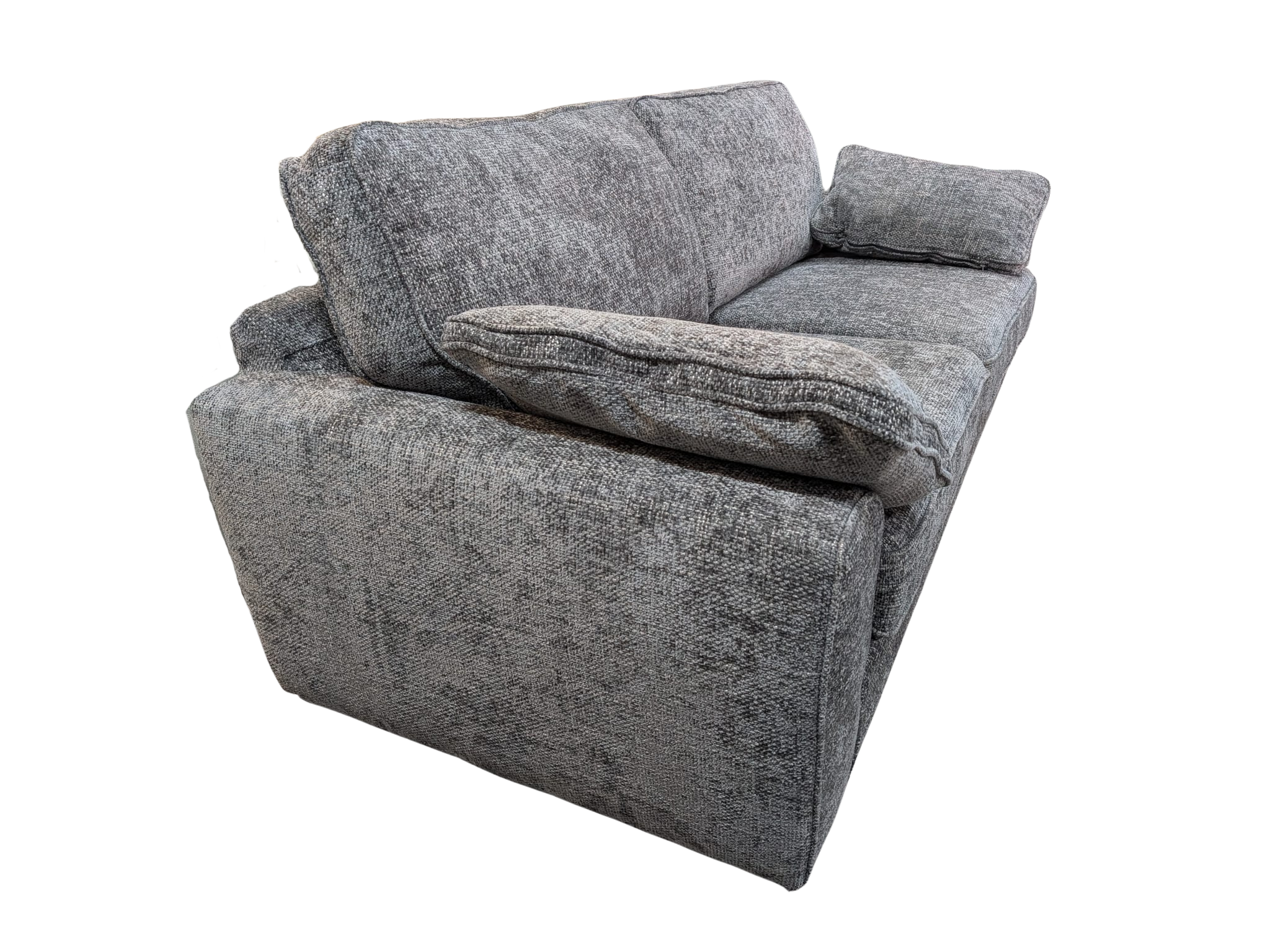 Oak Furniture Land Melbourne Slate Enzo 4 Seater