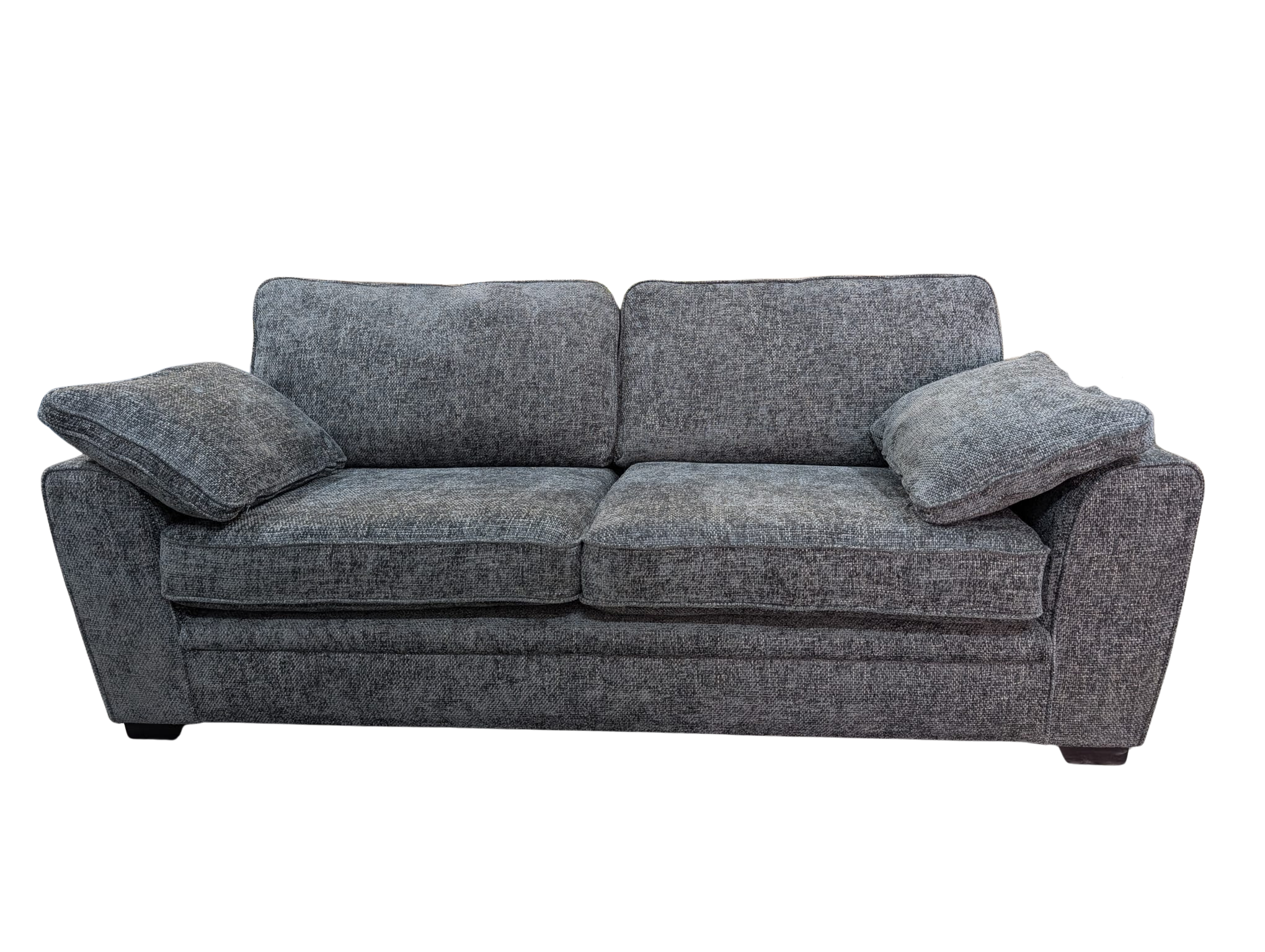 Oak Furniture Land Melbourne Slate Enzo 4 Seater